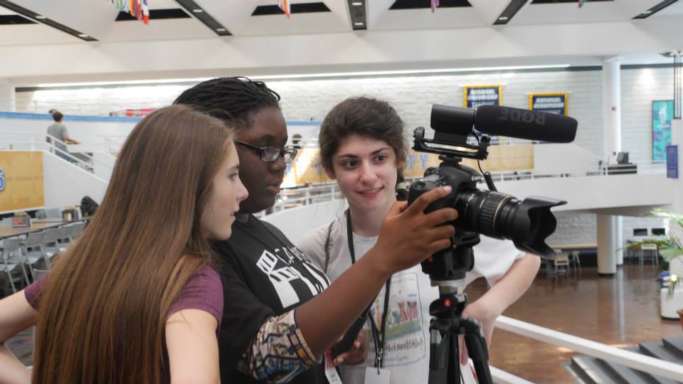 Juliette Beckham, Taylan Ayree- Jones, Erin Cohen at CampFlix