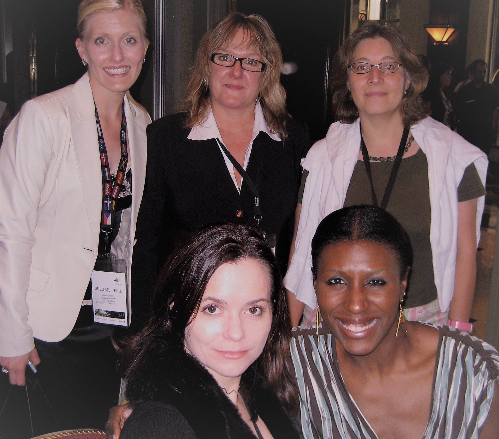 Richardson (bottom right) & guests at WIFTI Conference 2007